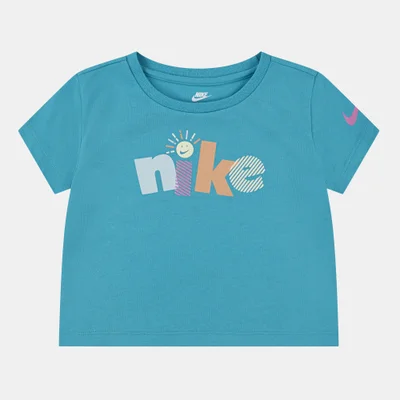 Nike Kids' Sunny Swoosh Fashion Graphic T-Shirt