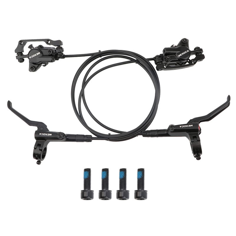 DIYARTS DIYARTS Hydraulic Disc Brake Set, Aluminium Alloy Front and Rear Caliper for MTB Brake Hydraulic Bilateral Brake  - Image 1