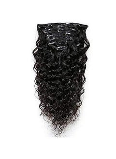 Natural Curly Clip In Human Hair Extensions For Black Women Natural Wave Real Human Remy Hair Clip In Extension For African American Natural Hair Extensions Clip Ins (10Inch 1 Waterwave) - pzsku/Z39C0AB3F5CA8401E5802Z/45/_/1696070543/74fee1ea-5db9-4de4-ad38-d283726ea605