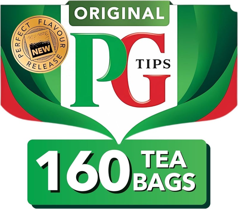 PG Tips Original Black Tea - 160 Pyramid Tea Bags