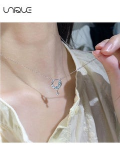 Unique Necklaces - Star and Moon Necklaces - Rhinestone Necklaces - Fashion Simplicity - Gifts for Women  - Image 4
