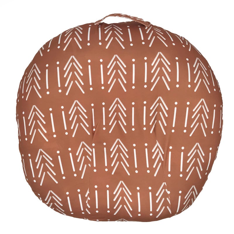 Newborn Lounger Cover for Original Baby Pillow Rust