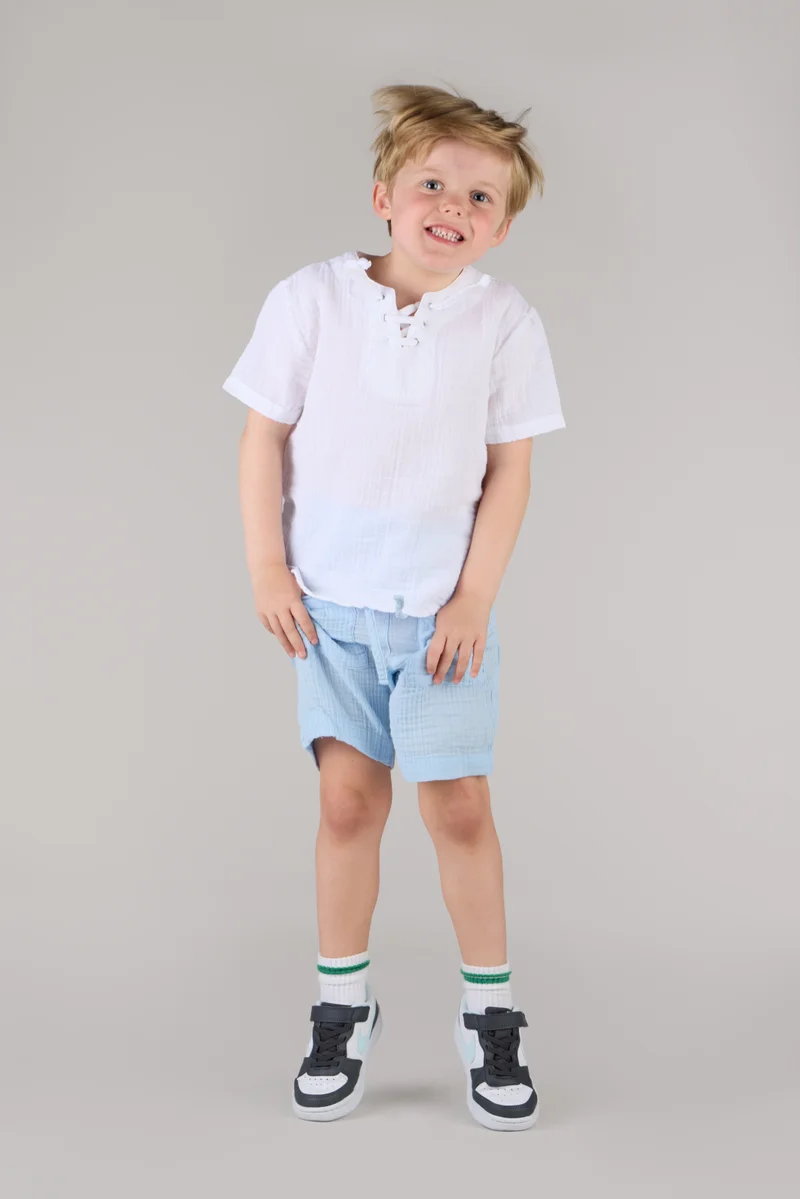 Just Nature String Crew Neck T-Shirt