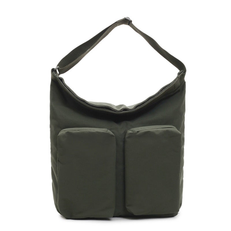 Nylon Cloth Bag Large Capacity Shoulder Bag Student Class Tote Bag New Women'S Bag Portable Fashion Commuter Crossbody Bag - Image 1