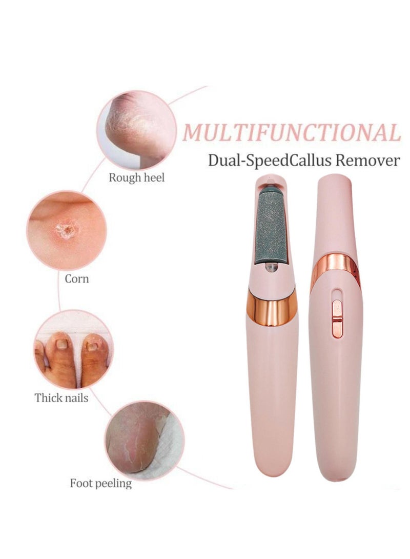 Pedi Electric Foot Filer for Removing Callus and Dead Cells Rechargeable with Fine and Coarse Heads - Image 4