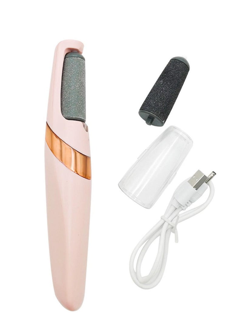 Pedi Electric Foot Filer for Removing Callus and Dead Cells Rechargeable with Fine and Coarse Heads - Image 2