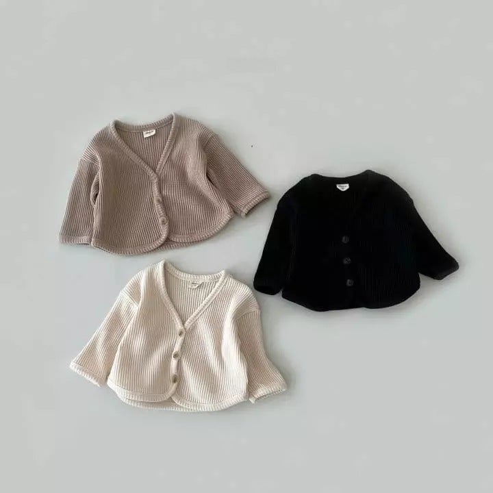 Kids Korean Style Autumn Jacket Apricot (spot)  - Image 4