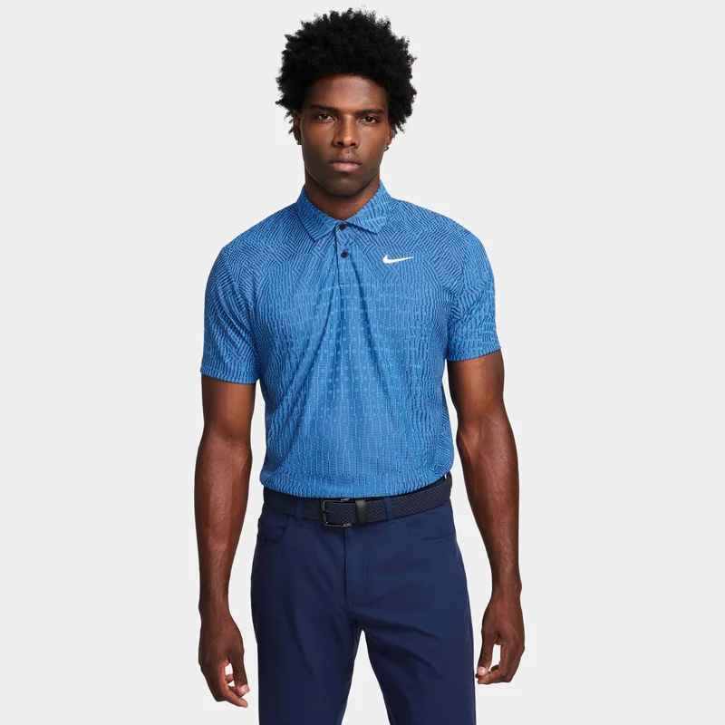 Nike Blue Women's Dri-FIT ADV Tour Golf Polo Shirt for Women | Best Price UAE