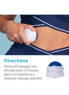 Bruizex Lymphatic Drainage Massager: Fibro Roller For Fibrosis Massage And Treatment  - Image 5