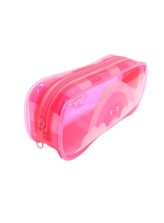 Tinc Pink Rainbow Novelty Pencil Case