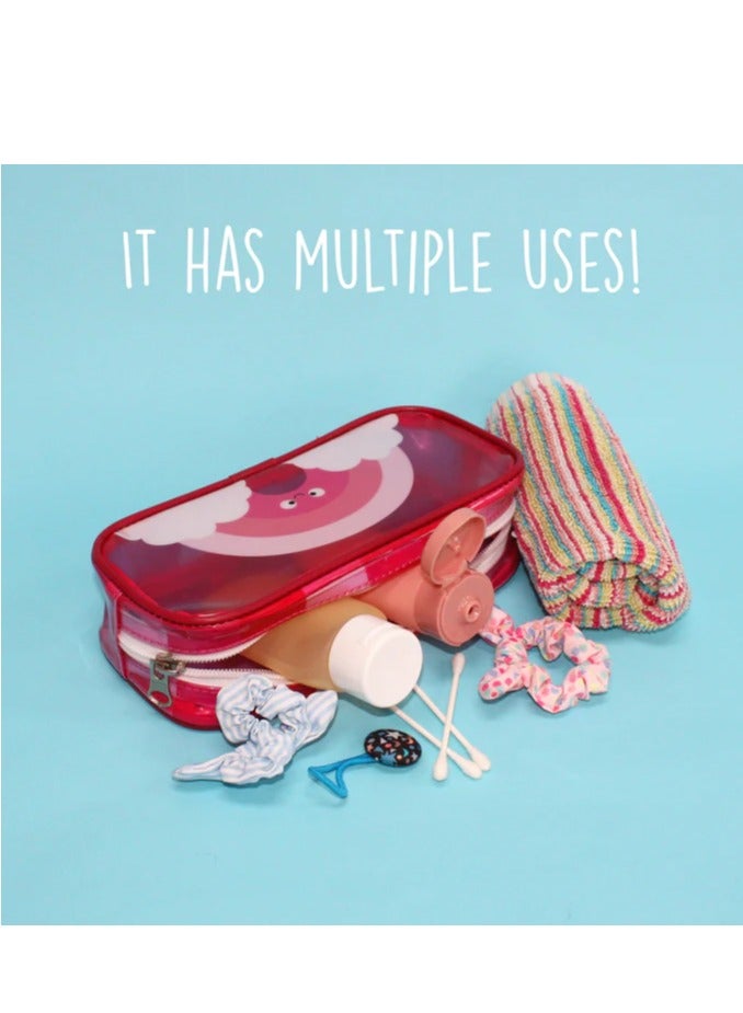 Tinc Pink Rainbow Novelty Pencil Case - Image 5