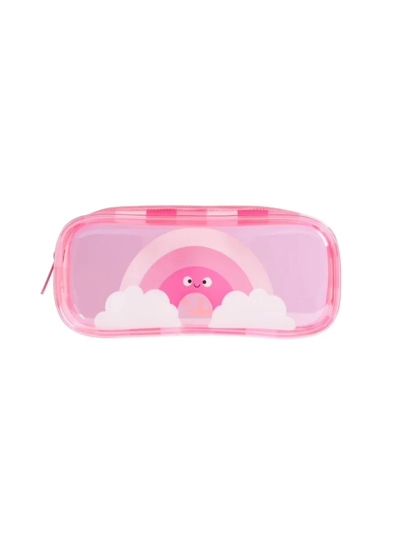 Tinc Pink Rainbow Novelty Pencil Case