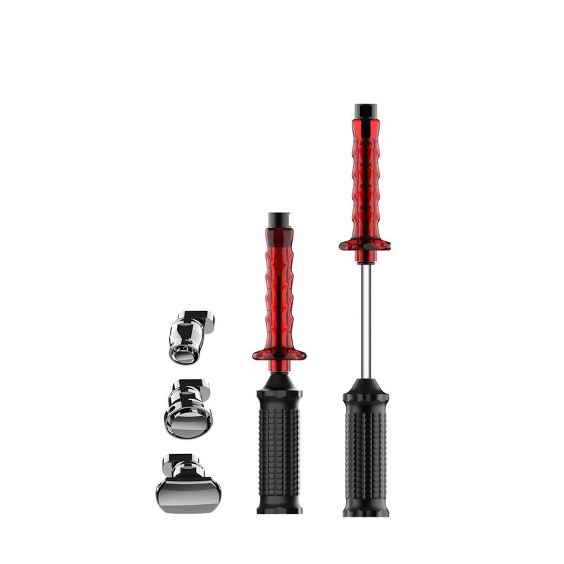 WOYO PDR Kits Slide Hammer Puller Dent Removal Tool with 3 Pieces Tabs Include Cold Glue for Steel Aluminum Other Metal Auto Body New Car Dent Repair Tool
