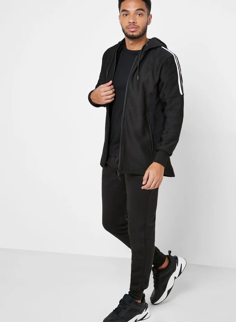 Seventy Five Zip Through Hoodie