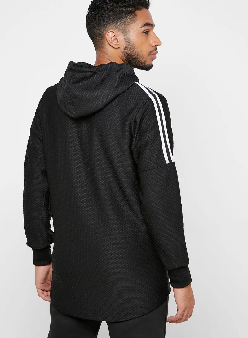 Seventy Five Zip Through Hoodie