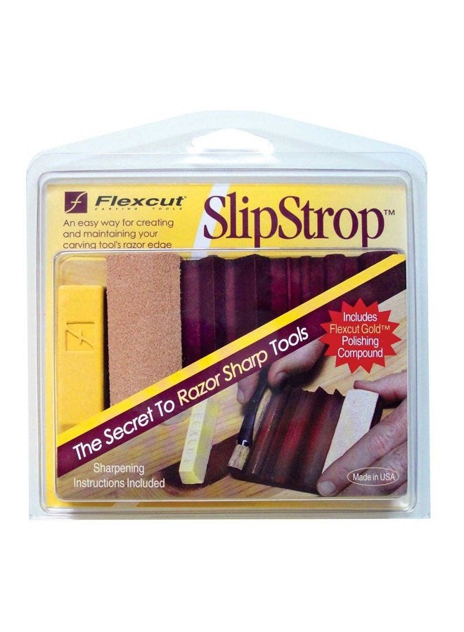 Flexcut SlipStrop, Polish and Debur Cutting and Carving Tools for Razor Sharp Blade Edges - Image 1