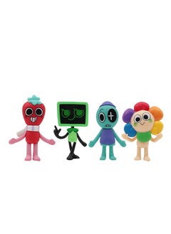 Y&D 6 Piece Dandy's World Figures The Dandy's World  Action Figure Toys For Fans Dandy's World Series Figures Model Birthday Cake Toppers  - Image 2