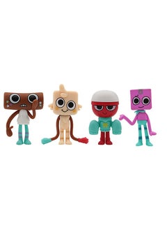 Y&D 6 Piece Dandy's World Figures The Dandy's World  Action Figure Toys For Fans Dandy's World Series Figures Model Birthday Cake Toppers  - Image 3