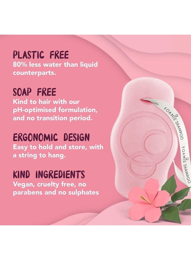 Foamie Solid Shampoo Bar HibisKiss 80g - Image 4