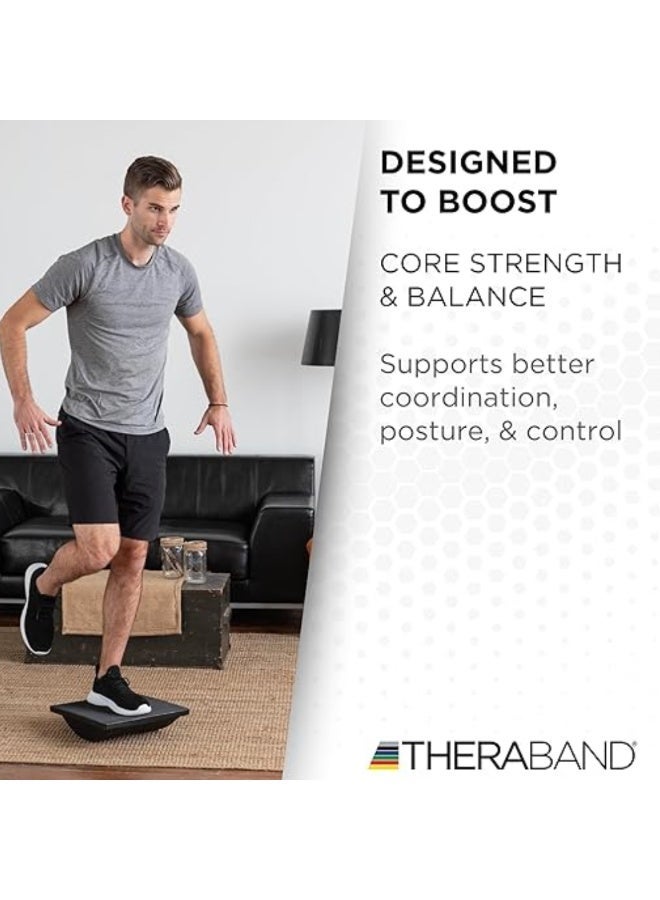 TheraBand Rocker Board Stability Trainer – Lateral Balance Board for Physical Therapy, Core Strengthening, & Injury Rehabilitation - Image 5