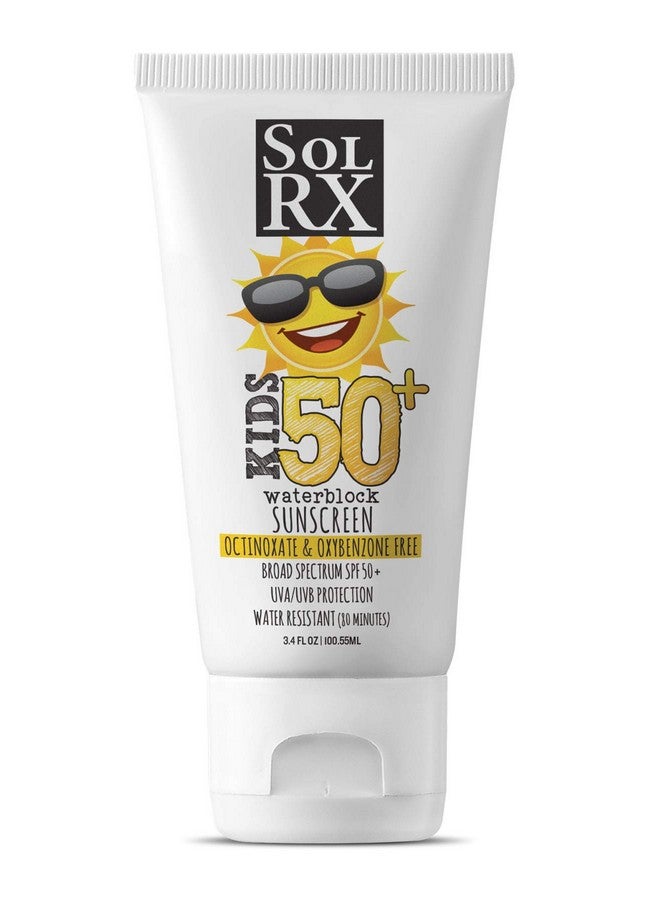 solrx Kid'S Sport Sunscreen Spf 50+ Oxybenzone Free Sunscreen Reef Safe Sunscreen For Face And Body Won'T Run Into Eyes - Image 1