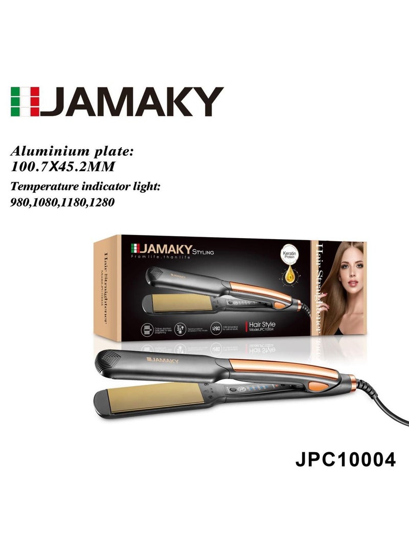 Jamaky Italy كي فرد الشعر السيراميك من جاماكي سخونة تصل 1280 درجة فهرنهايت (ايطالي) JMK10004 