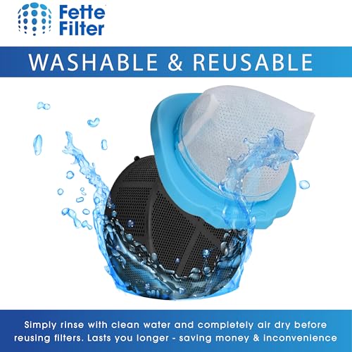 Fette Filter - HNVDF10 Replacement Vacuum Filter Set Compatible with BLACK+DECKER Dustbuster Blast Cordless Handheld Vacuum Models HNVD220J00, HNVD220 - Pack of 2 - Image 5
