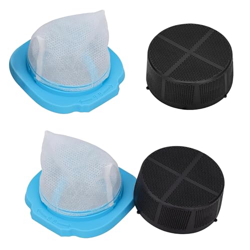 Fette Filter - HNVDF10 Replacement Vacuum Filter Set Compatible with BLACK+DECKER Dustbuster Blast Cordless Handheld Vacuum Models HNVD220J00, HNVD220 - Pack of 2 - Image 1