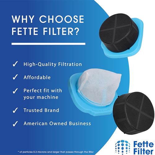 Fette Filter - HNVDF10 Replacement Vacuum Filter Set Compatible with BLACK+DECKER Dustbuster Blast Cordless Handheld Vacuum Models HNVD220J00, HNVD220 - Pack of 2 - Image 4