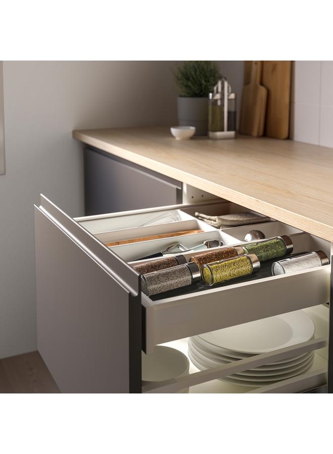 زبون رف التوابل، أنثراسايت، 20×50 سم - Image 2