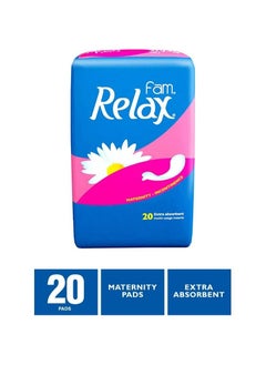 Fam Sanita Fam  Relax Pads, 20 Count  - Image 1