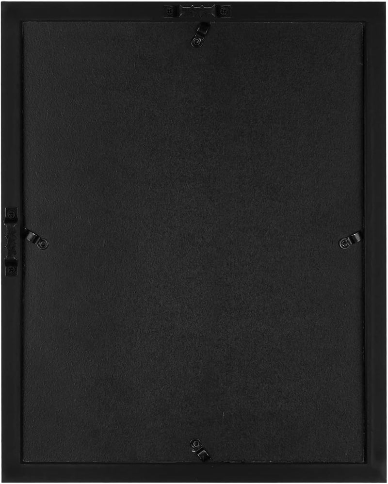 Americanflat 11x14 Shadow Box Frame with ShatterResistant Glass  Silhouette Collection  Large Shadow Box Display Case for Tabletop and Wall Display  Black with Soft Felt Back - Image 5