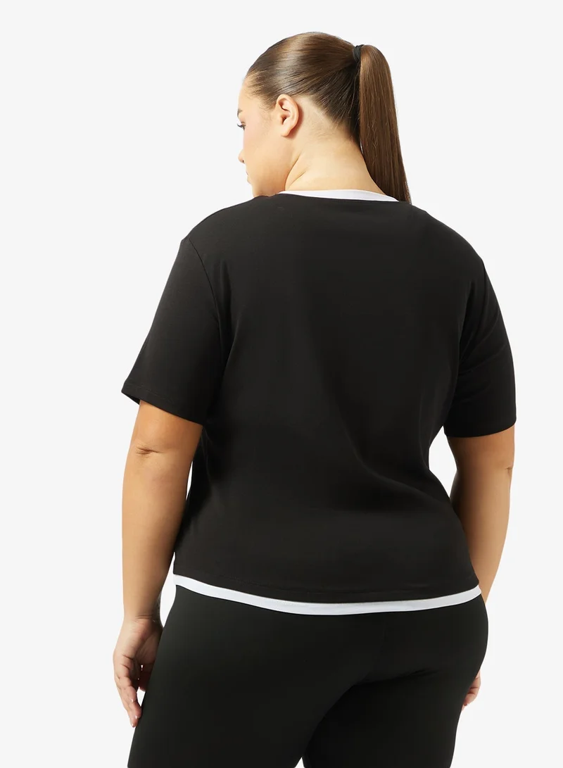 FRWD FRWD Plus Soft Touch Sculpting T-shirt