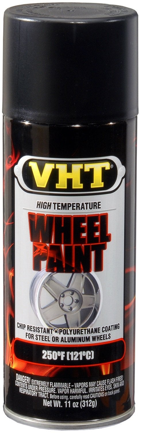 VHT SP183 Satin Black Wheel Paint Can - 11 oz. - Image 2
