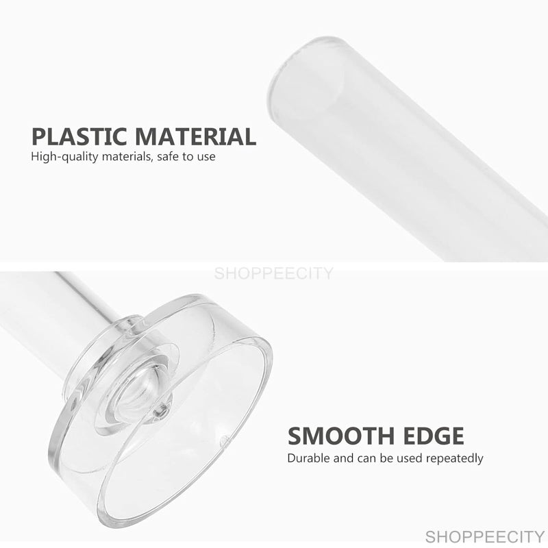 ShoppeeCity قالب شمعة شوببيستي I قضيب رأس نصف دائري ثلاثي الأبعاد طويل أسطواني أكريليك إبوكسي I قالب شمعة عمودية طويلة | لصنع الشموع اليدوية لتزيين الكعك، العلاج بالروائح، حفلات العشاء المنزلية والزفاف - 1 قطعة (2.2X 25.5 سم) - Image 4