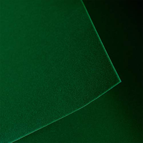 Taogift Self Adhesive Green Velvet Flock Liner Sticker for Drawer Dresser Cabinets Jewlery Displays Backsplash Arts Crafts Decor (Green, 17.7x98 Inches) - Image 3