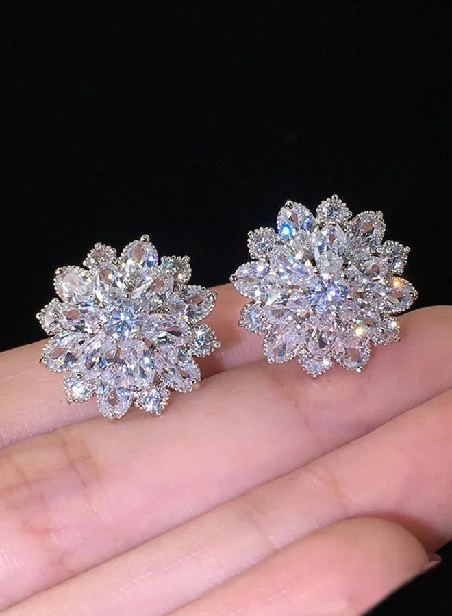 Take Two Studded Floral Earrings