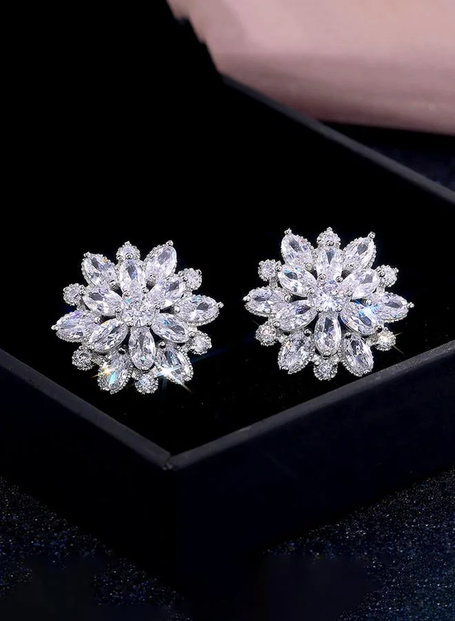 Take Two Studded Floral Earrings