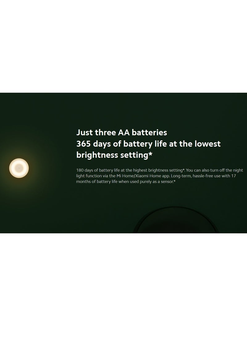 Xiaomi Motion-Activated Night Light 2 Bluetooth 3-in-1 smart light for lighting, motion detection and light detection