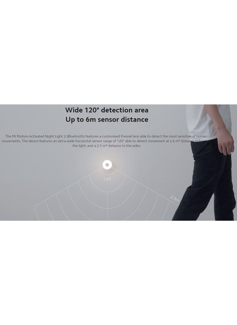 Xiaomi Motion-Activated Night Light 2 Bluetooth 3-in-1 smart light for lighting, motion detection and light detection