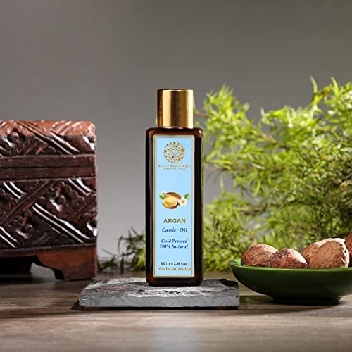 RYLLZ ESSENTIALS Argan Carrier Oil | For Frizzy, Dry & thin, Hair Growth, Hair Fall Control | Light Oil for styling | 100% Pure & Natural | Cold Pressed & Extra Virgin | 100ml - Image 2