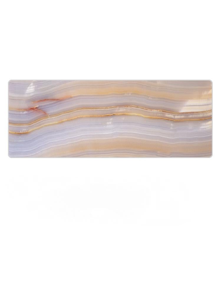 Printed Pattern Extended Gaming Mouse Pad Large Mat Desk Pad Stitched Edges Mousepad Long Mouse Pad And Non-Slip Rubber Base Mice Pad 800X300X4mm - Image 1