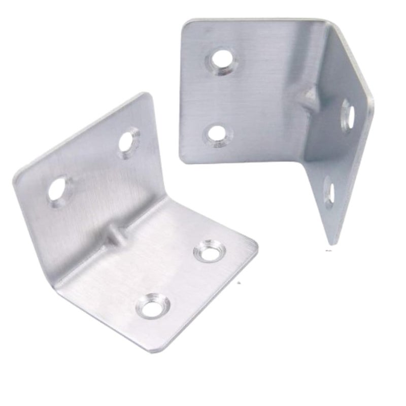 MHS L Metal Bracket 1 X 1 X 15 Inch Pack of 12 HeavyDuty Silver Finish Ideal for Shelves and Furniture - Image 4