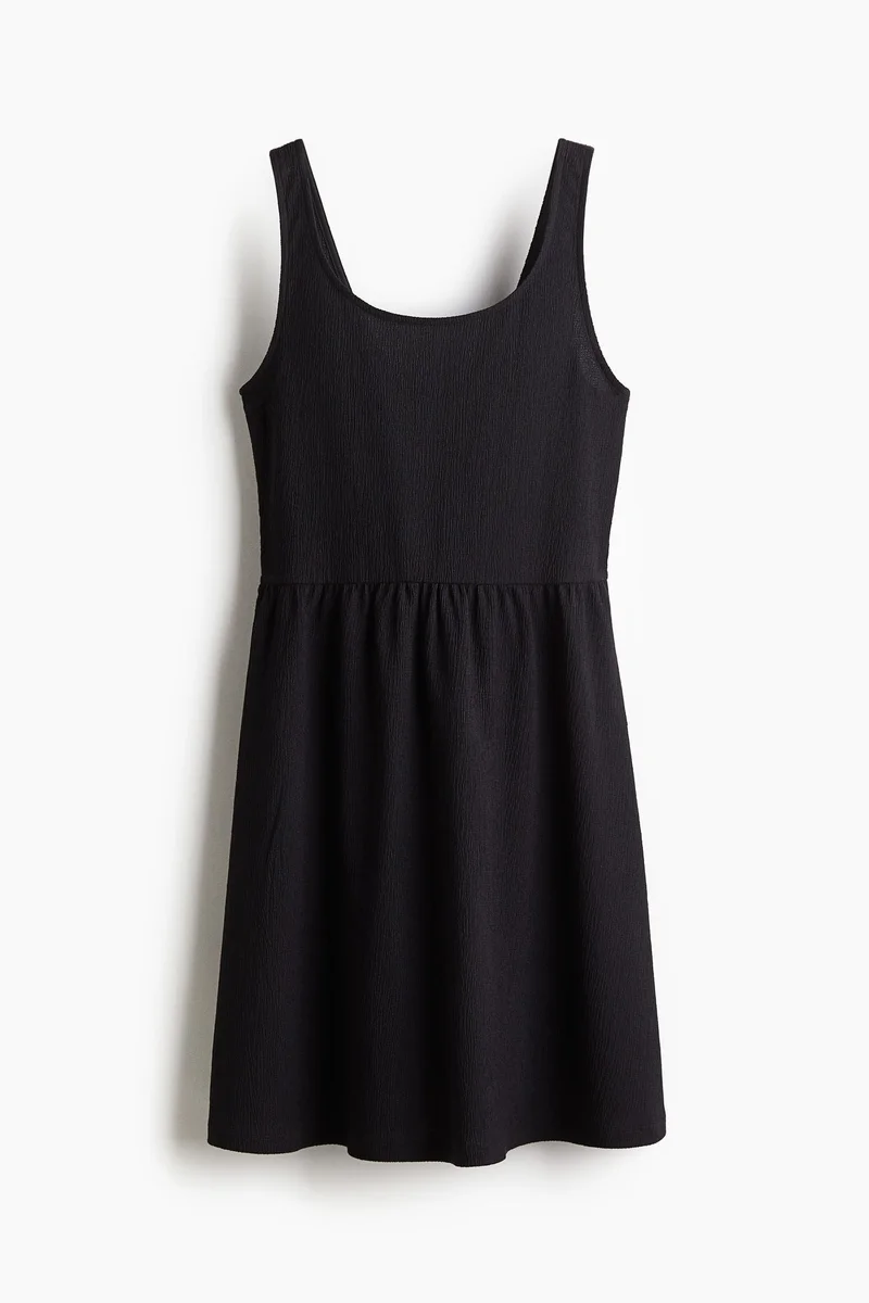 H&M Crinkled jersey dress