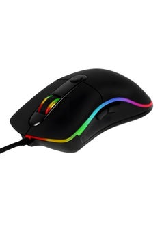 Generic GM20 Wired Gaming Mouse with RGB Lighting 4800 DPI and Custom Functions Gaming Chip with Memory -1.8m cable- Black  - Image 4