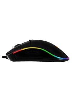 Generic GM20 Wired Gaming Mouse with RGB Lighting 4800 DPI and Custom Functions Gaming Chip with Memory -1.8m cable- Black  - Image 5