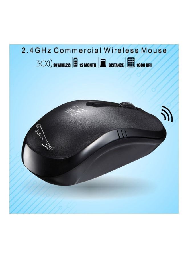 NIBEMINENT ZGB 101B Wireless Optical Mouse Black  - Image 4
