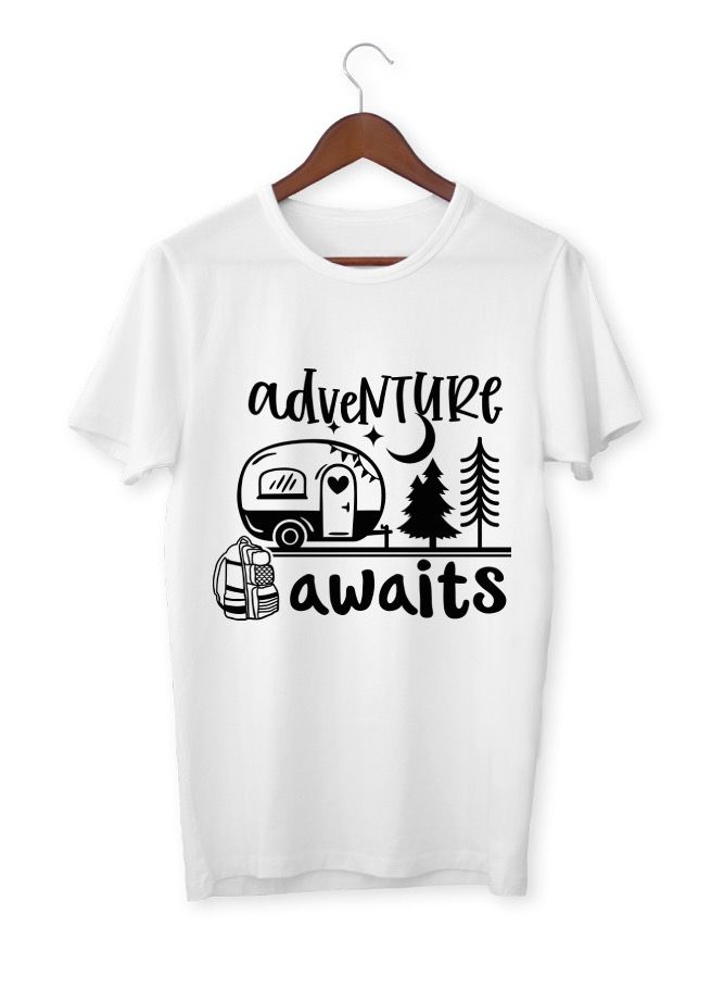 Mens Soft Tshirt Printed Adventure  - Image 2