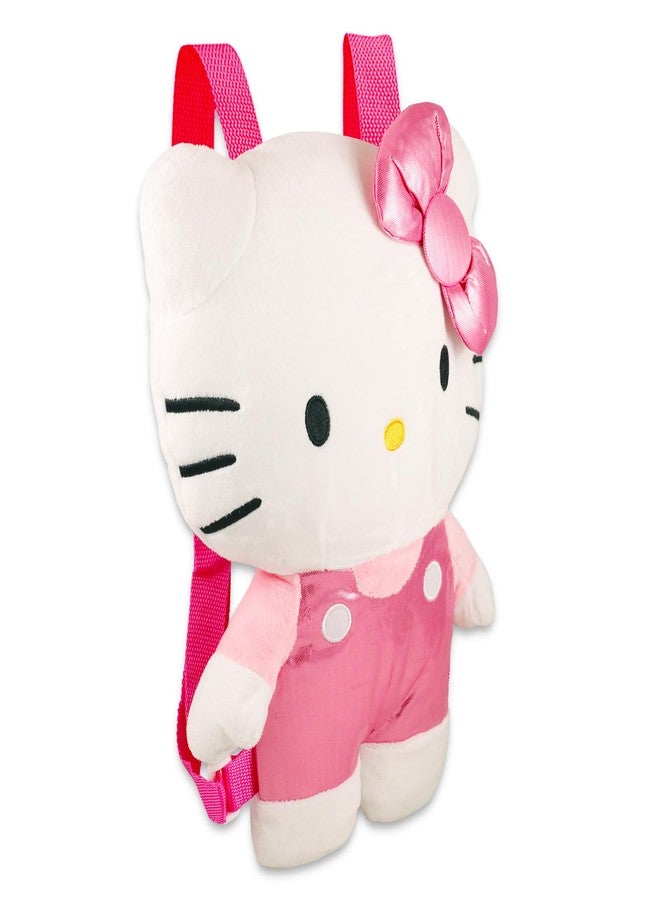 Hello Kitty Plush Backpack Set - Bundle of Plushie Doll with Adjustable Straps Plus Stickers and More | Hello Kitty Gifts - Image 2