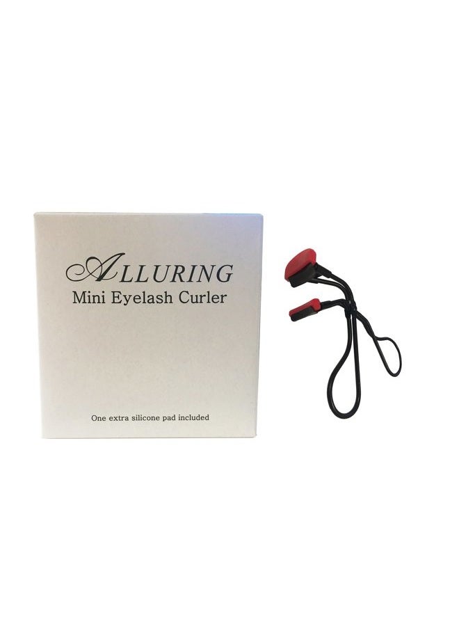 Alluring Mini Eyelash Curler Red/Black - Image 3